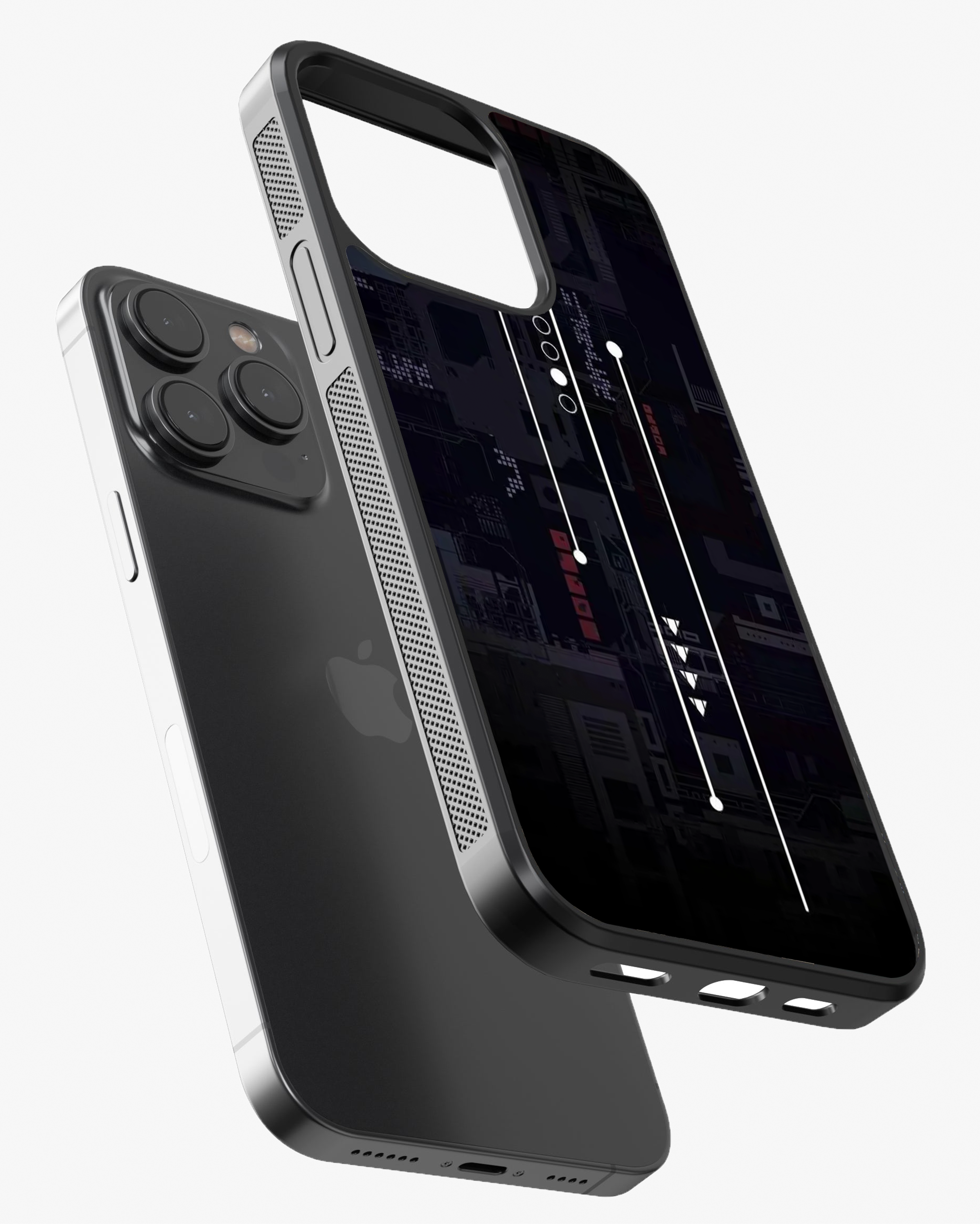Matrix Printed Glass Case