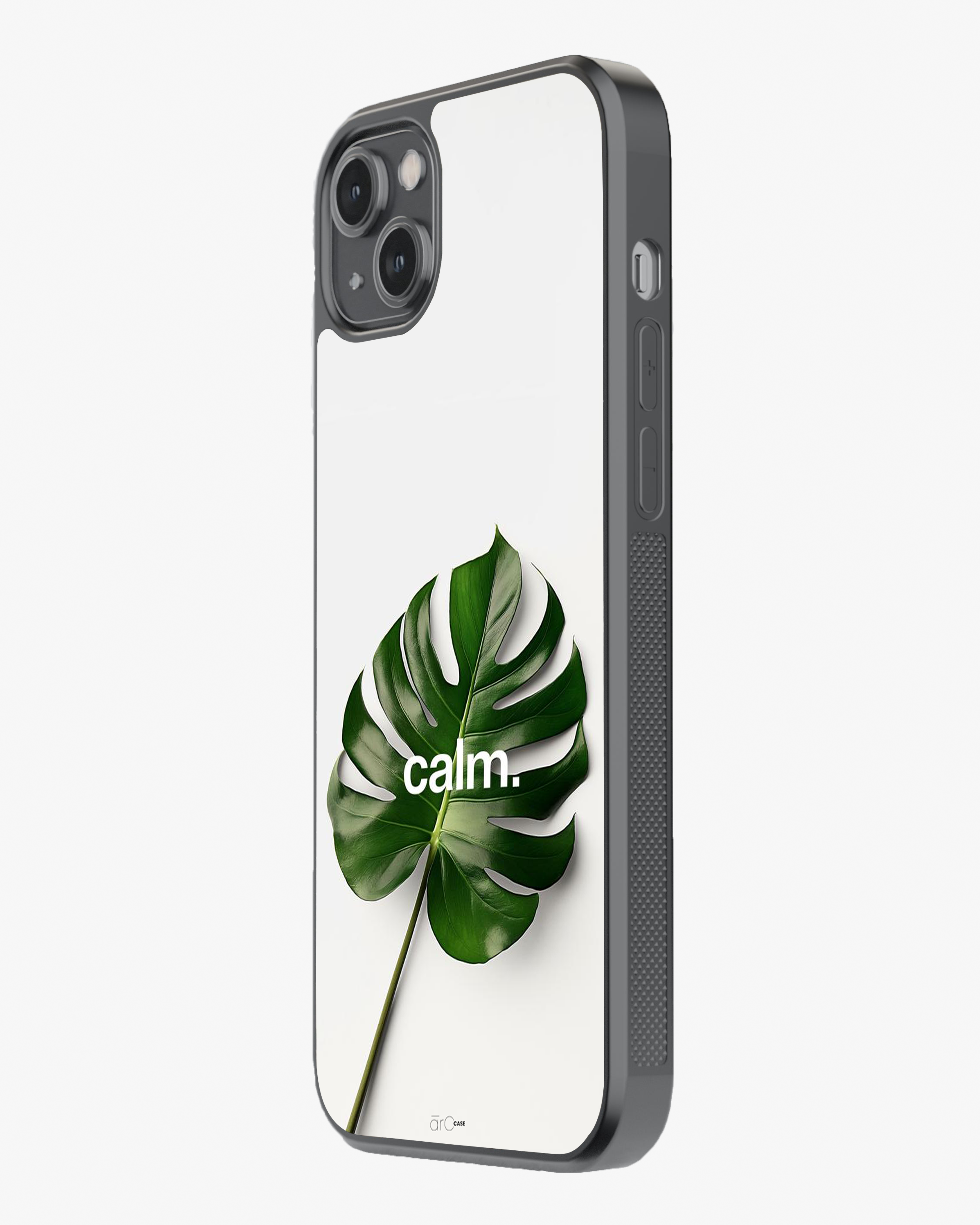 Calm Leaf – Minimal Botanical Aesthetic Premium Case Cover Glass Case