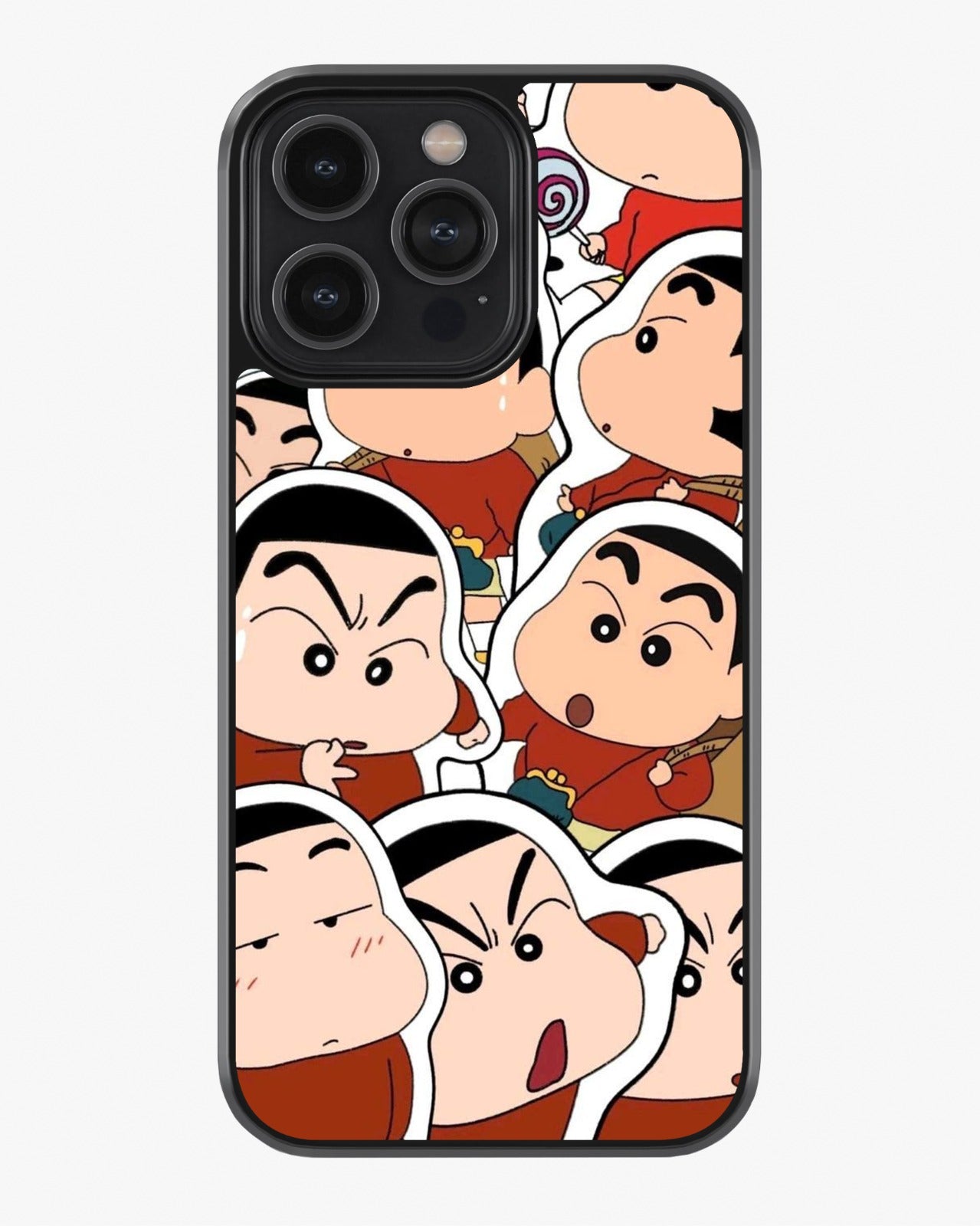 Angry Shinchan Mood Case – Funny & Savage Vibes Cover Glass Case