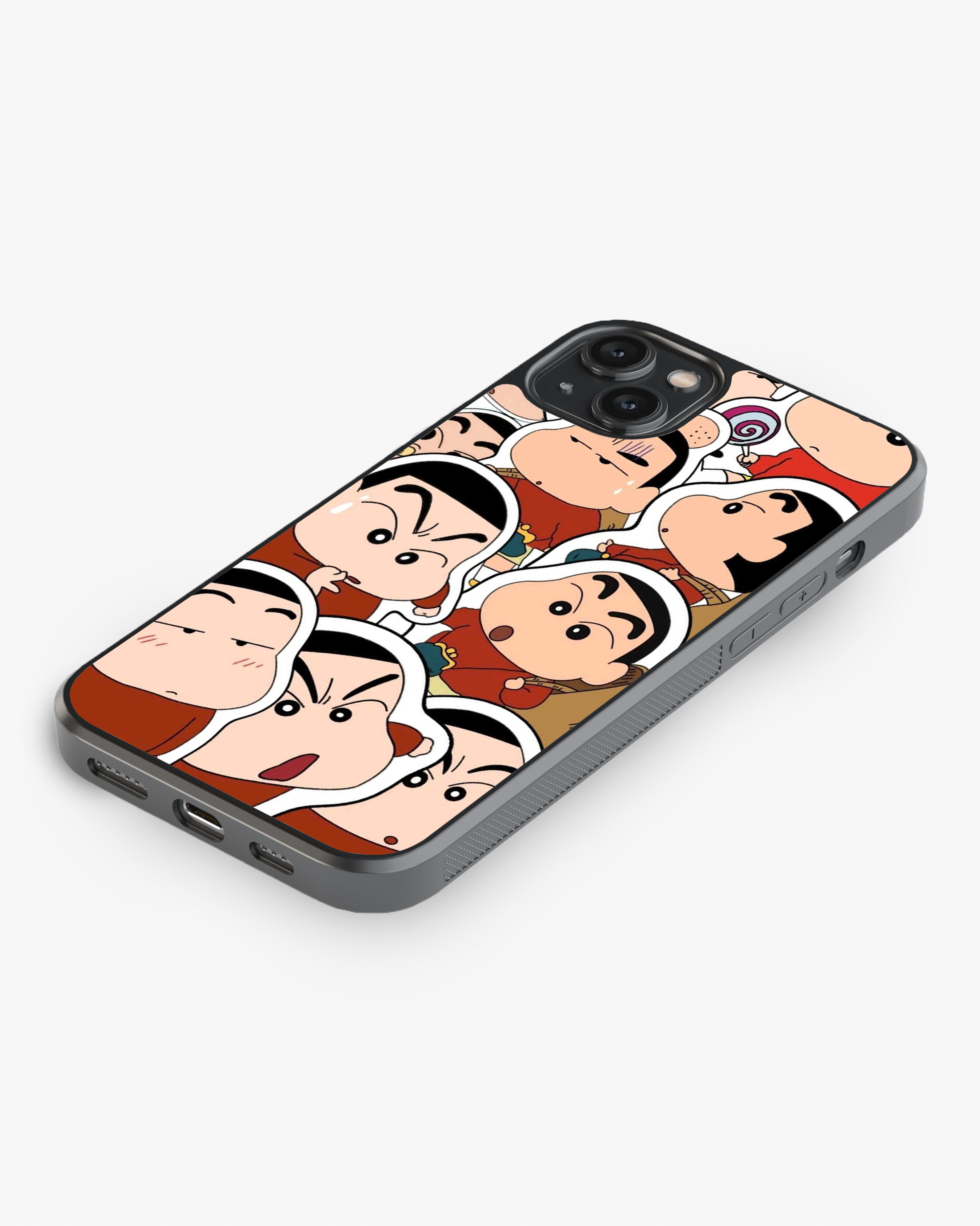 Angry Shinchan Mood Case – Funny & Savage Vibes Cover Glass Case