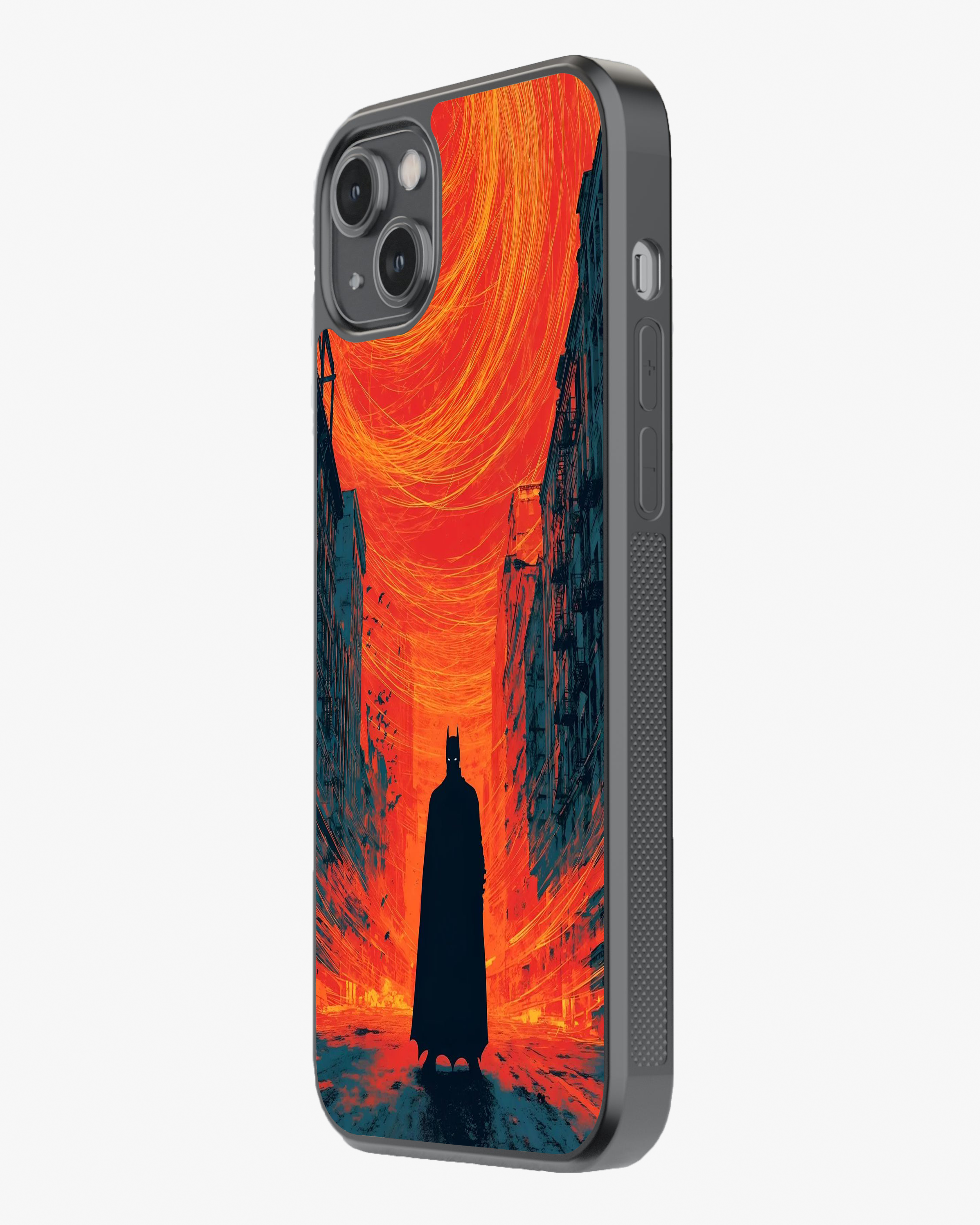 Batman Orange Glass Case