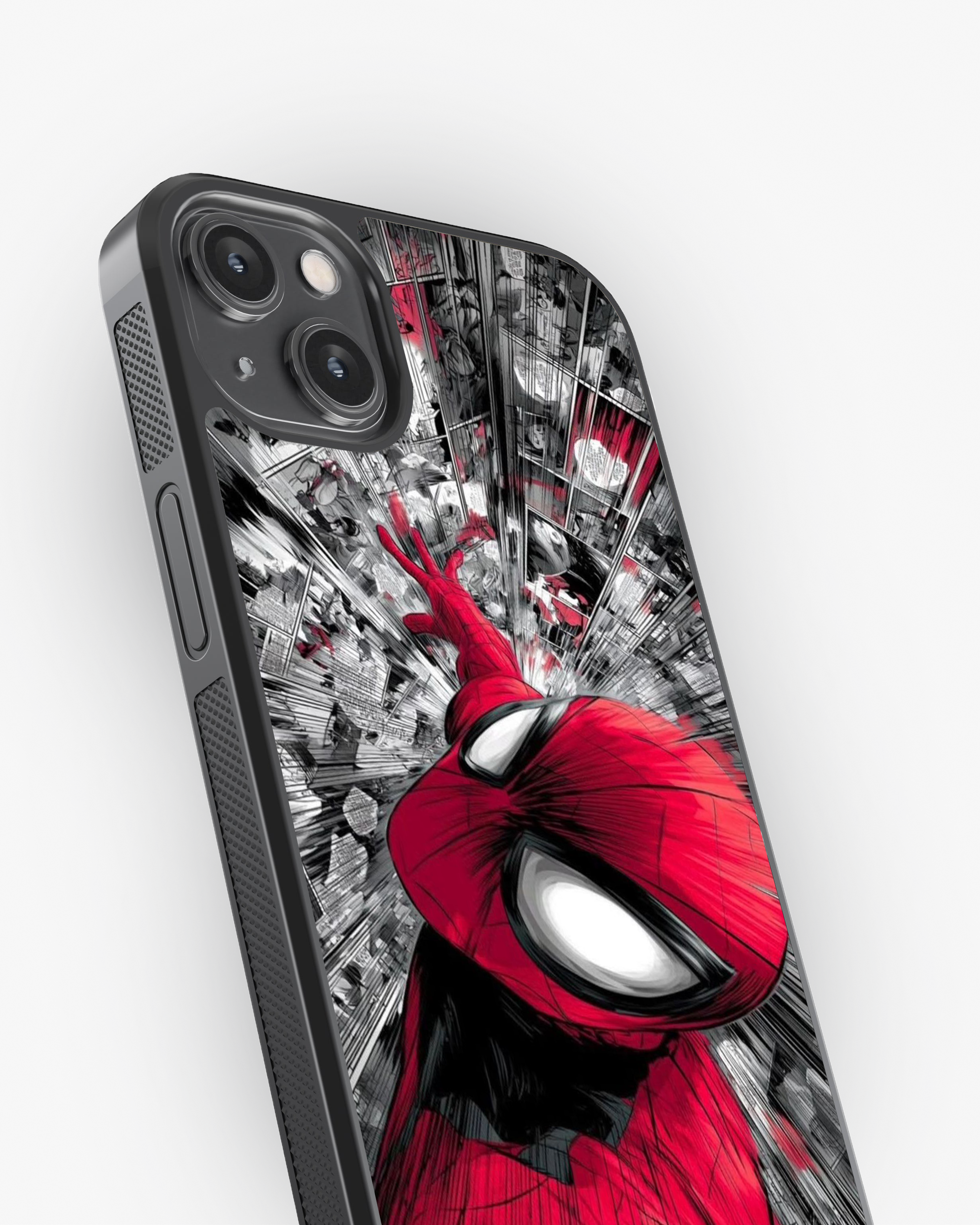 Ultimate Spider Hero Swing Cover Glass Case