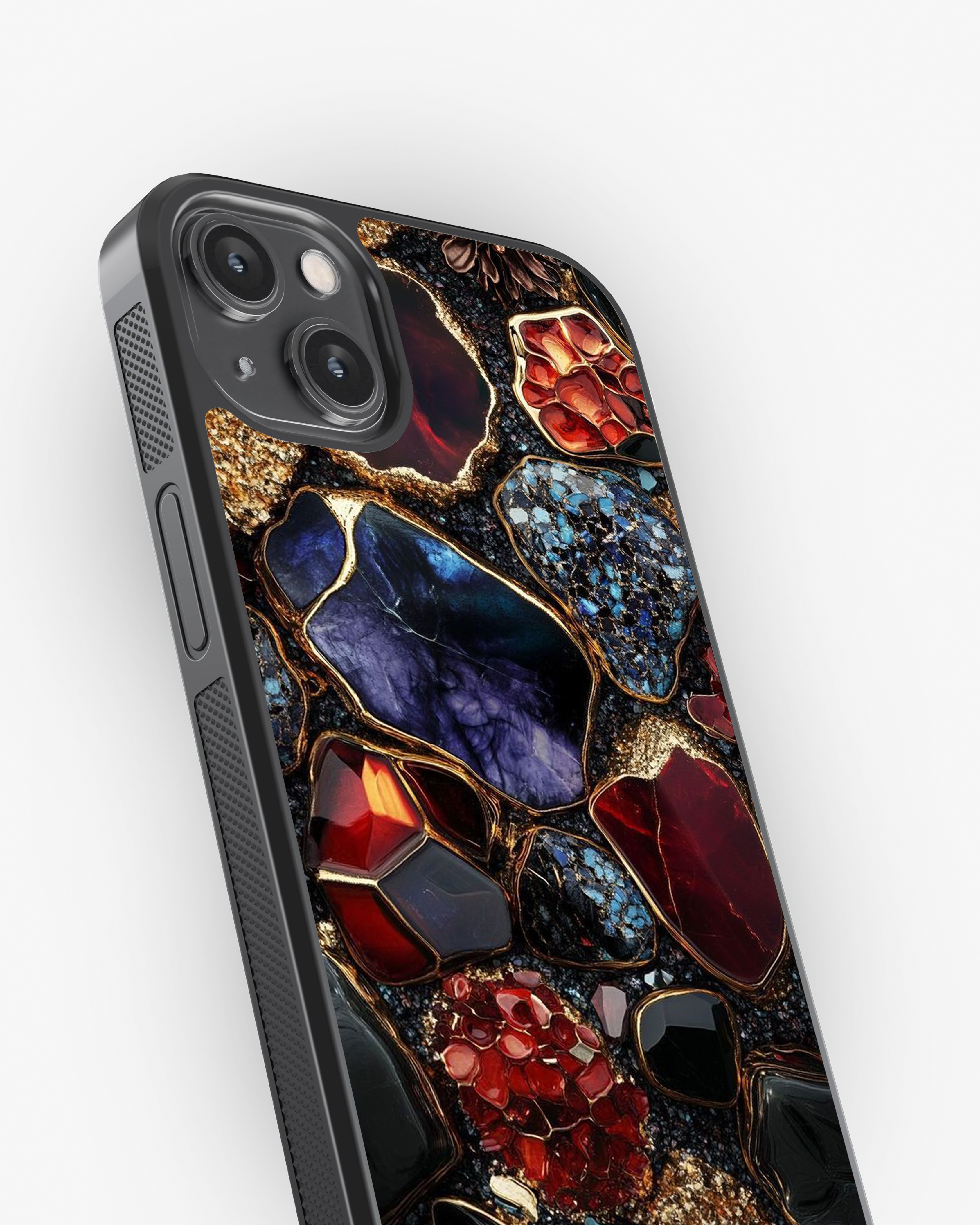Royal Stone Texture Designer Case Cover Glass Case