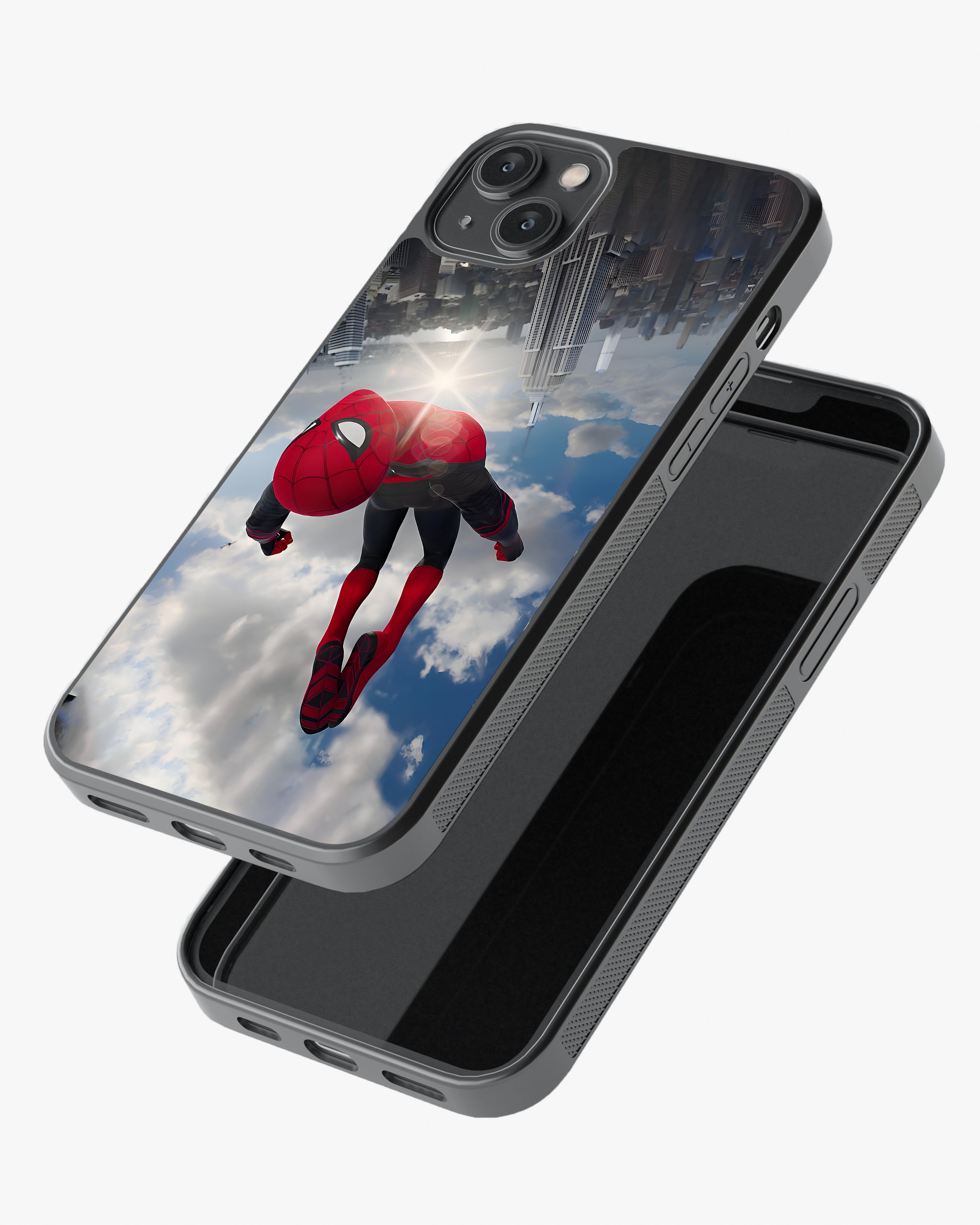 Sky Dive Spider Hero Case – Ultimate Flying Vibe Cover Glass Case