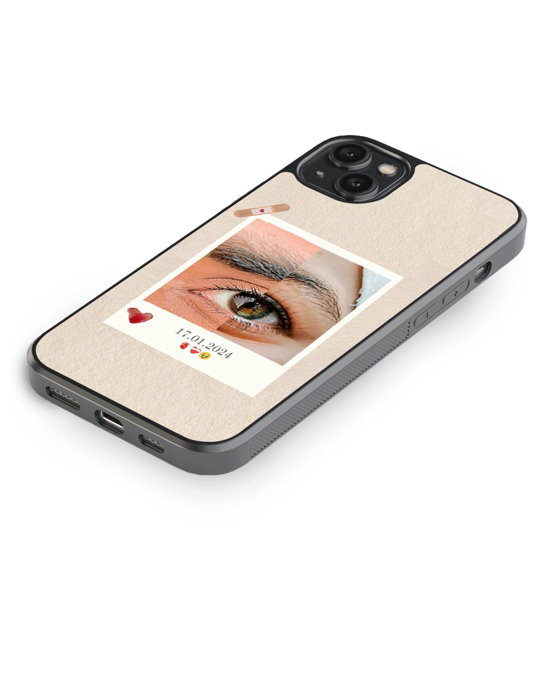 Custom Photo Memory – Personalized Love Glass Case