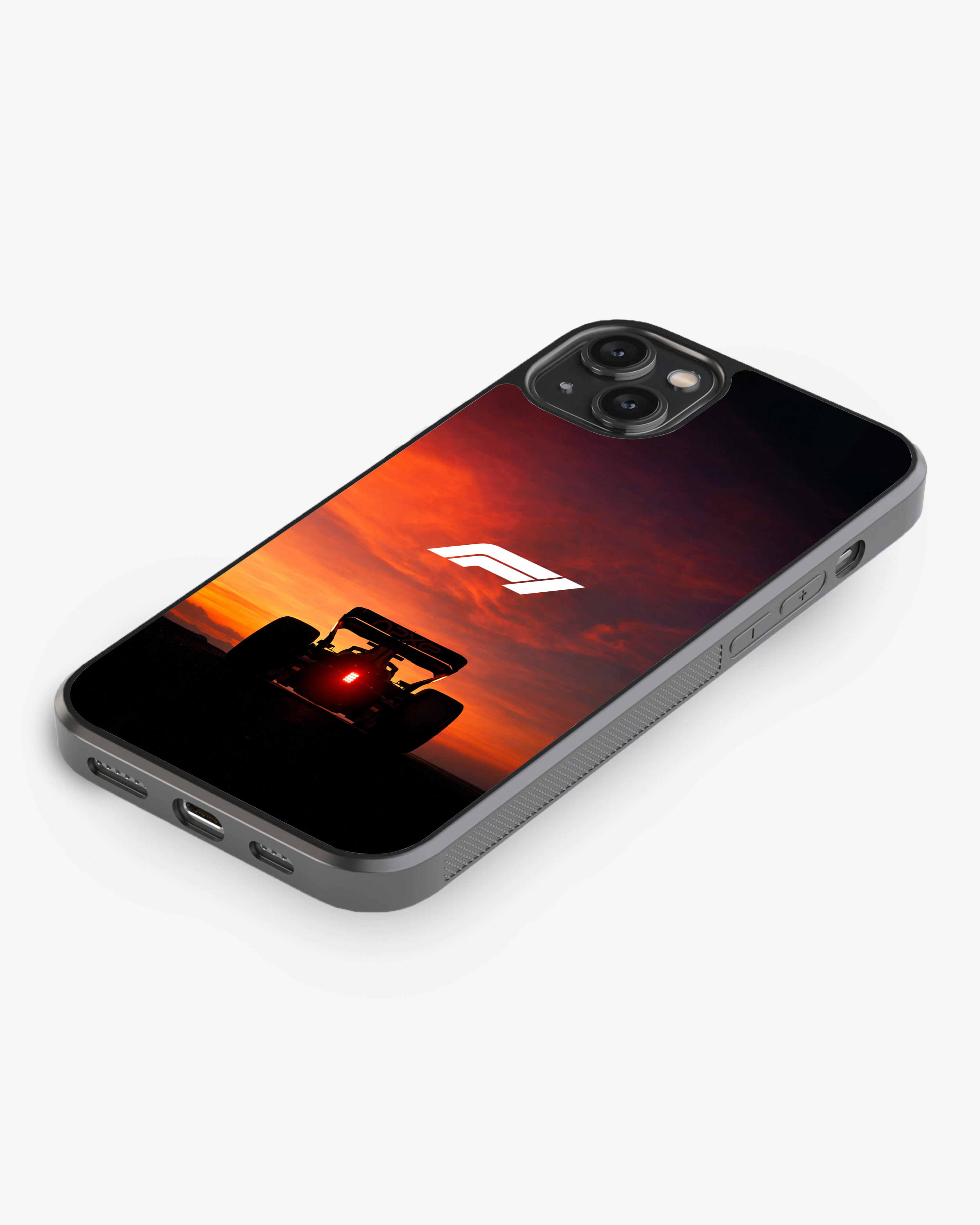 F1 Sunset Racer – Formula 1 Inspired Case Cover Glass Case