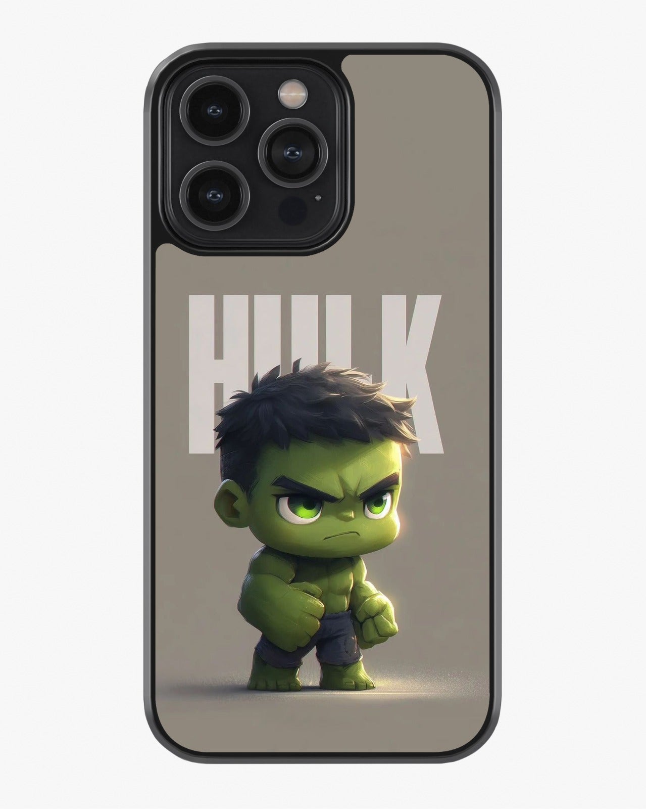 Angry Green Hero Cover Glass Case