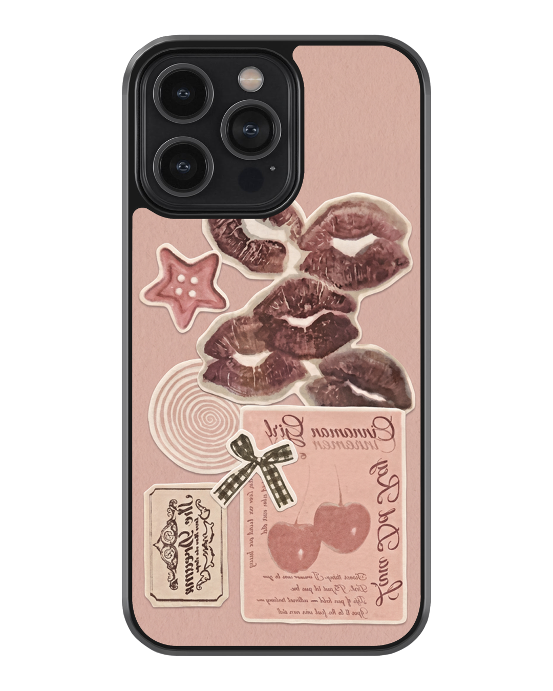 Soft Love Vibes Glass Case