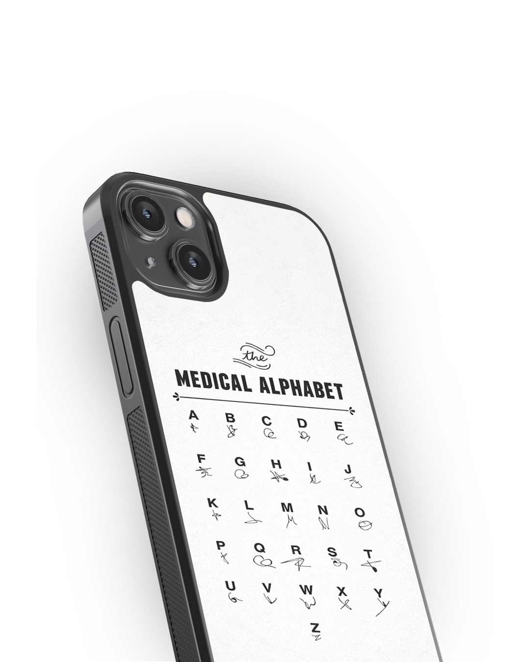 Doctor’s Handwriting Decoded – A to Z Edition Cover Glass Case