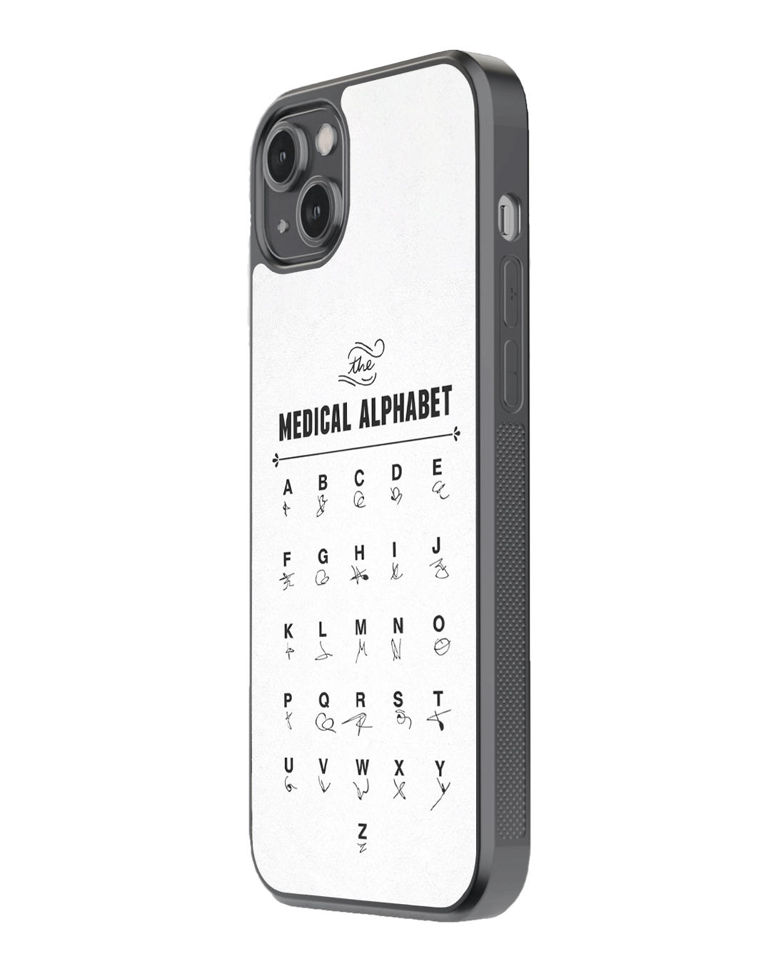 Doctor’s Handwriting Decoded – A to Z Edition Cover Glass Case