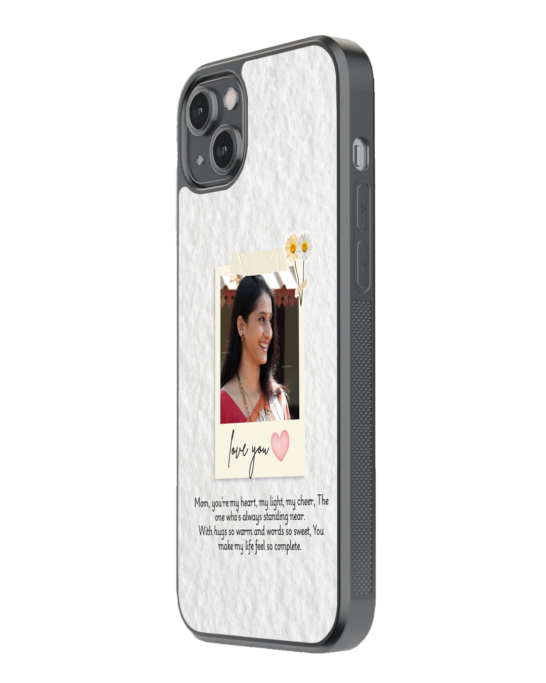 Love You Mom – Personalized Memory Glass Case