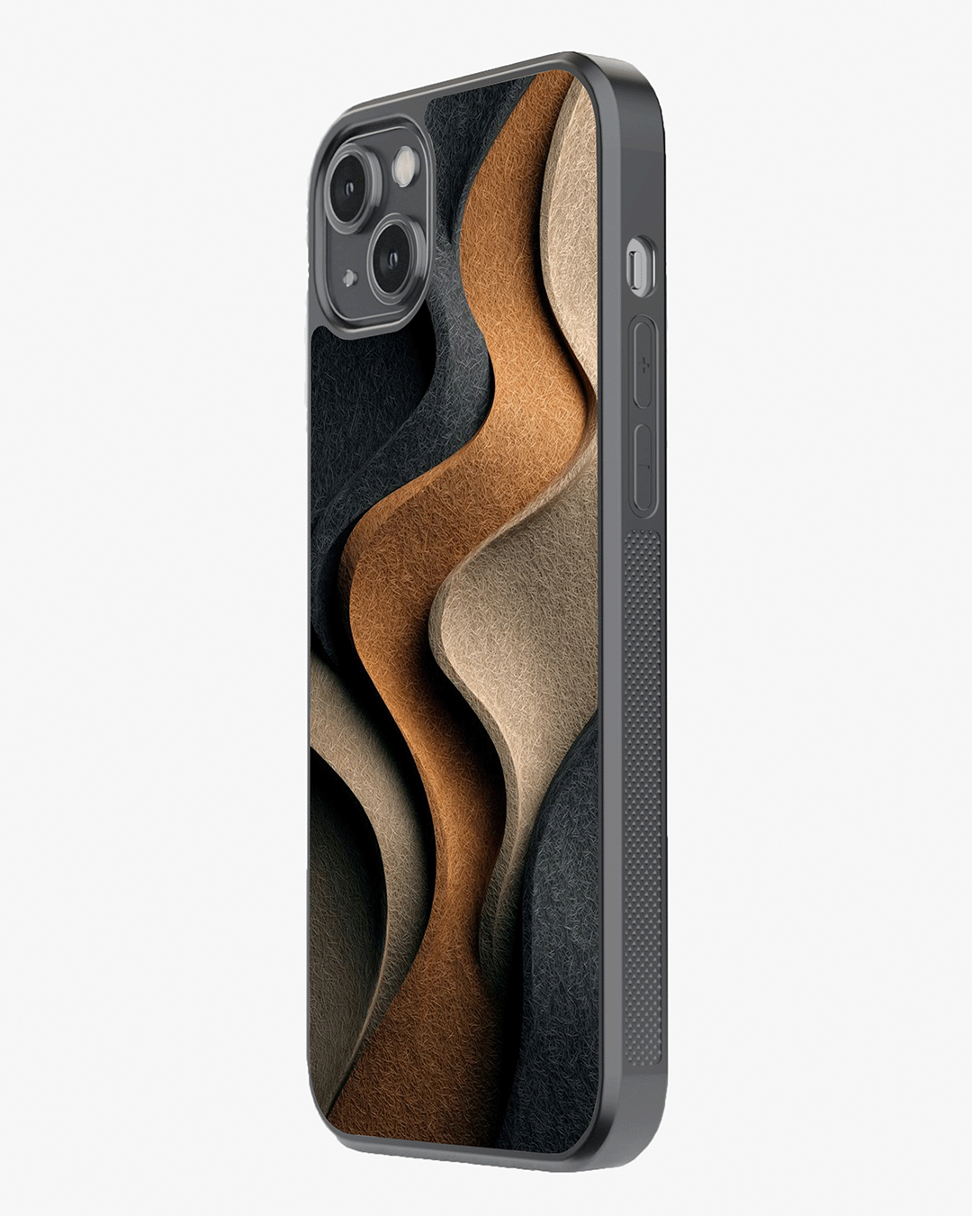 Luxury Abstract Texture Cover Glass Case