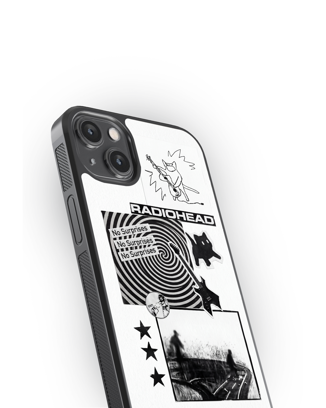 Minimal Indie Aesthetic Glass Case