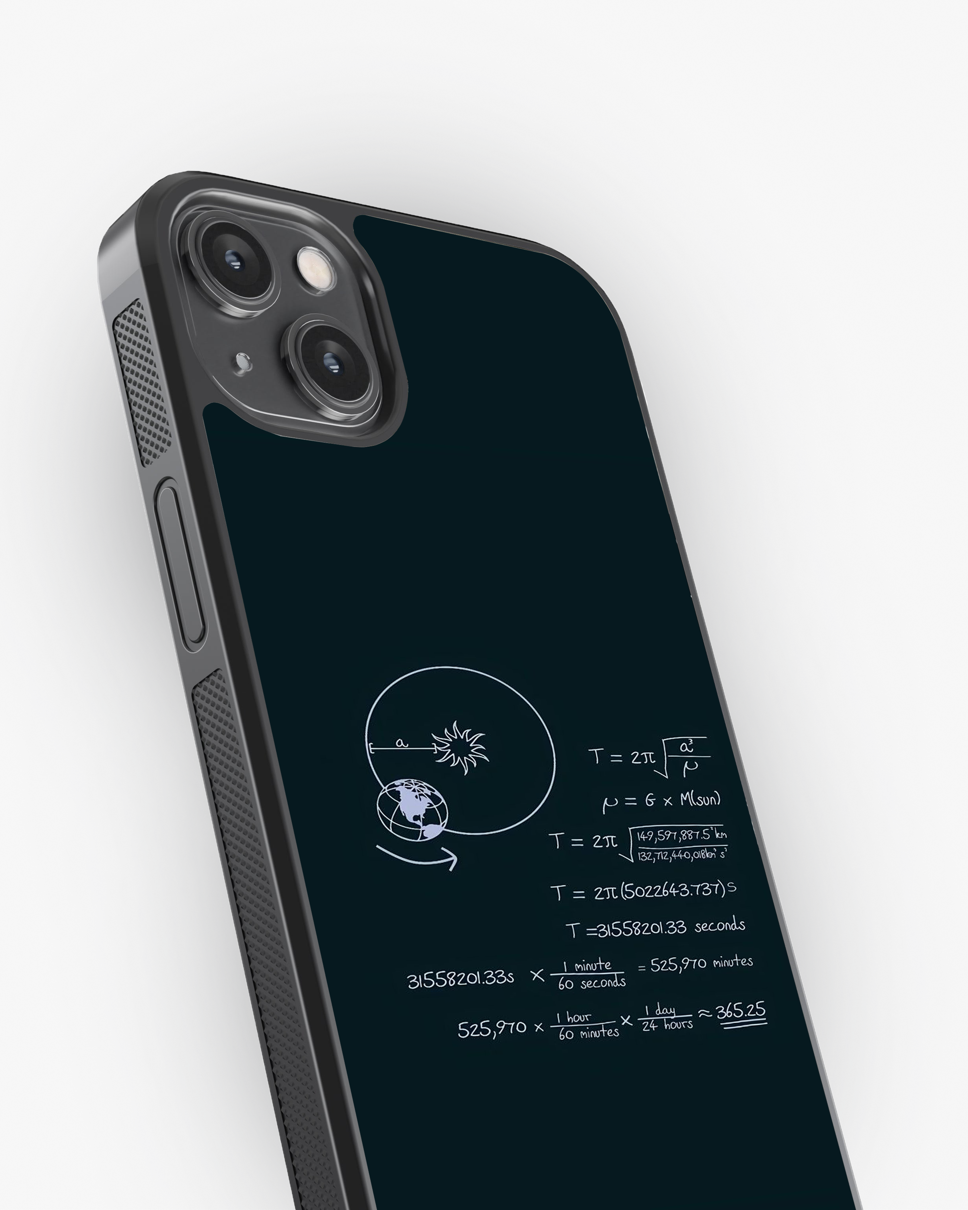 Orbit Calculation Glass Case