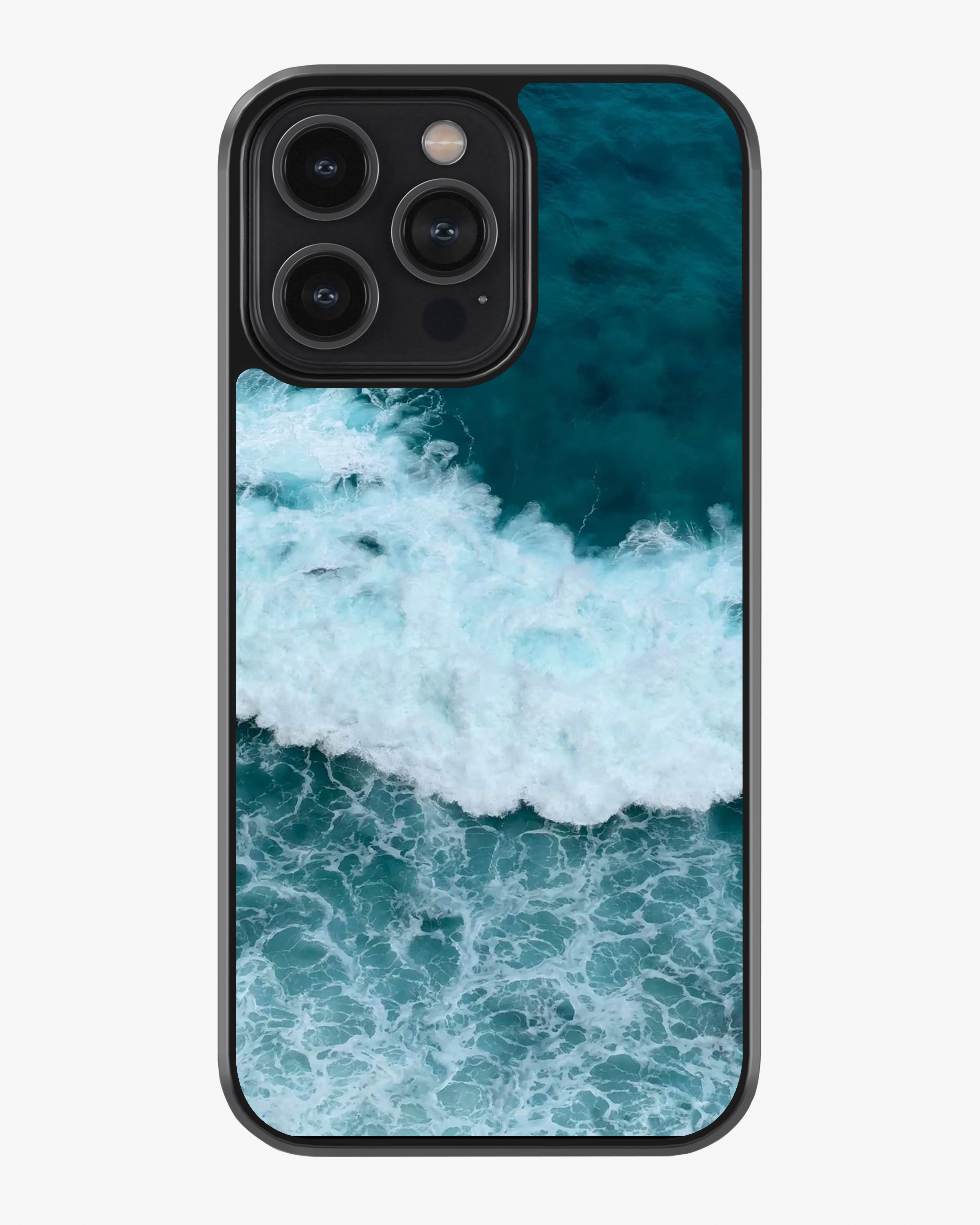 Ocean Waves Aesthetic Case Cover Glass Case