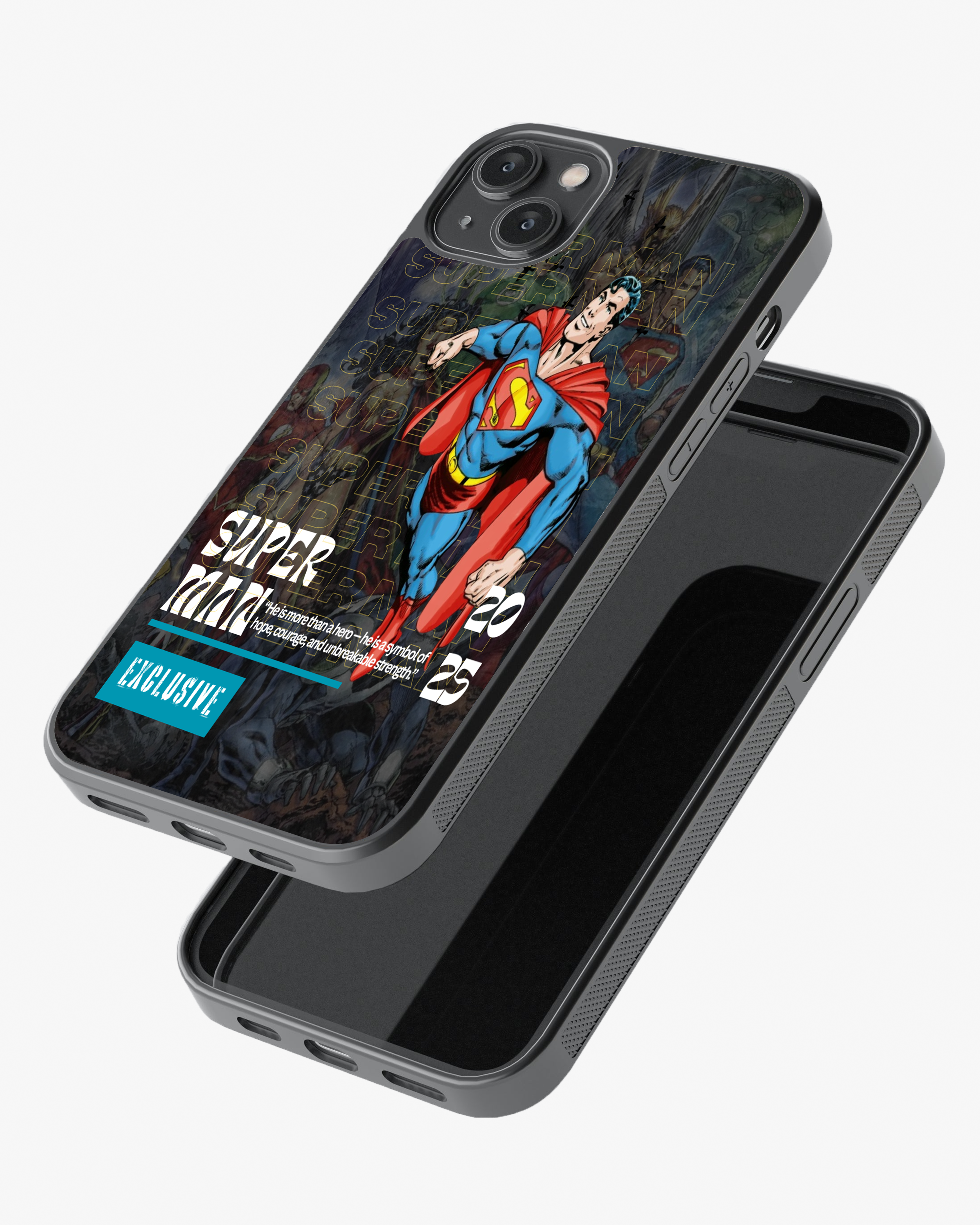 Superman 2025 Edition – Iconic Superhero Design Glass Case