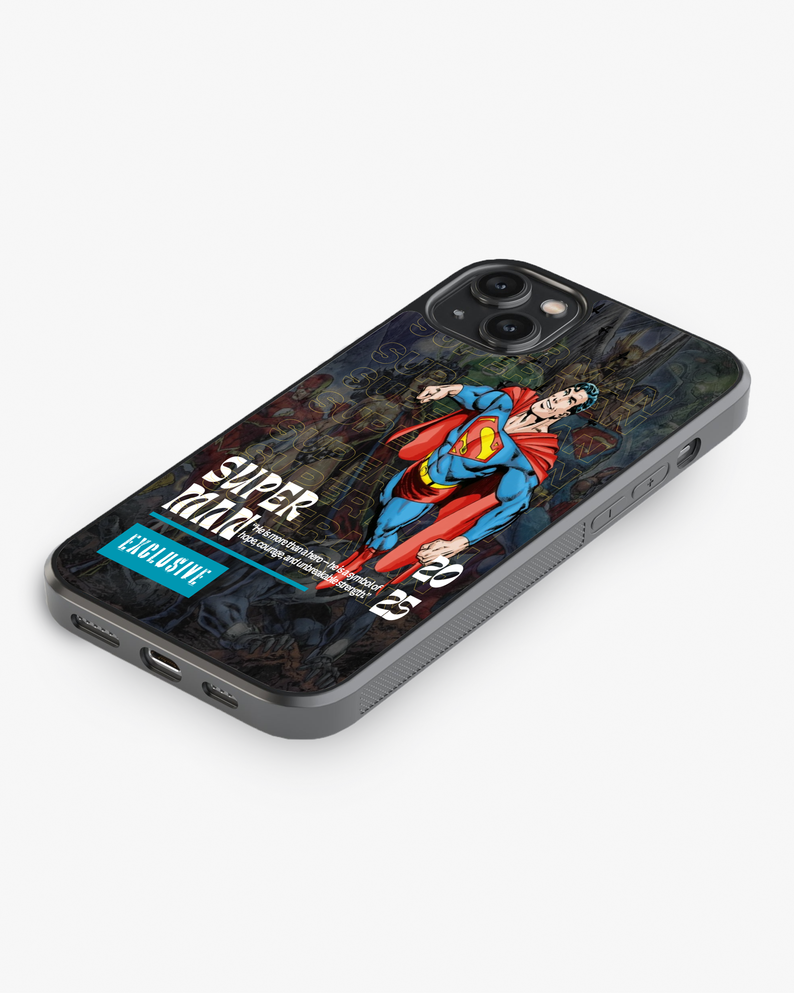 Superman 2025 Edition – Iconic Superhero Design Glass Case