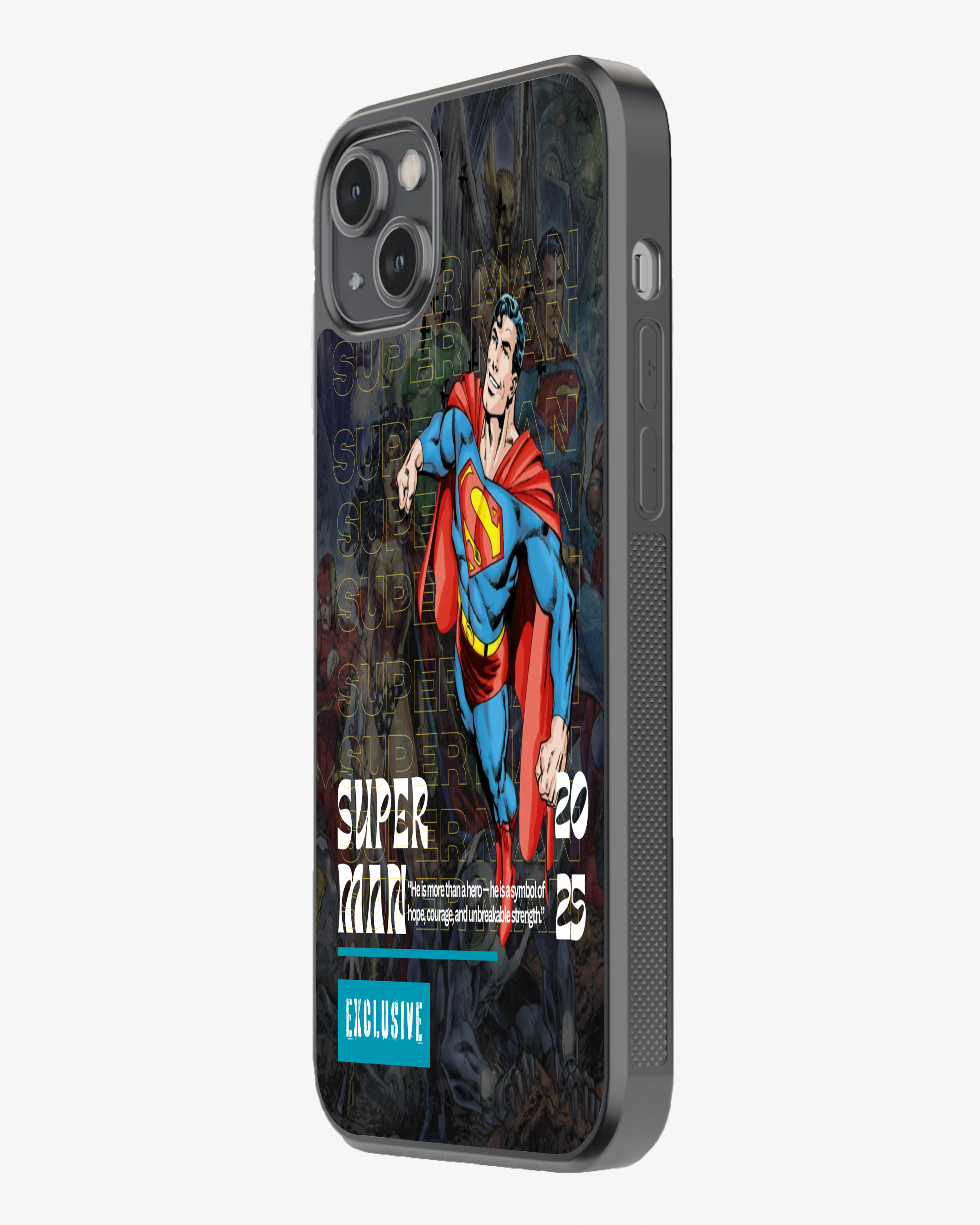 Superman 2025 Edition – Iconic Superhero Design Glass Case