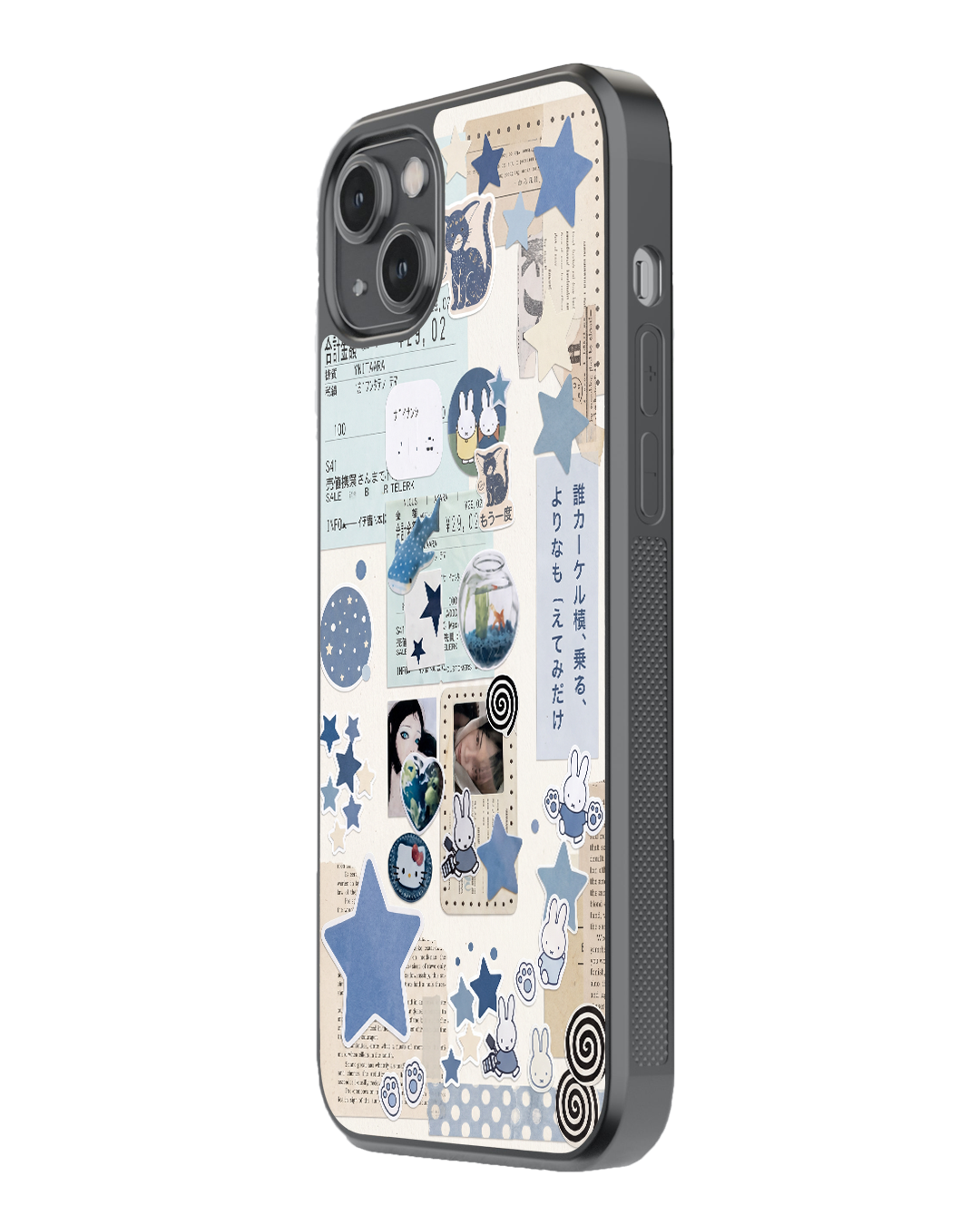 Dreamy Scrapbook Aesthetic Glass Case