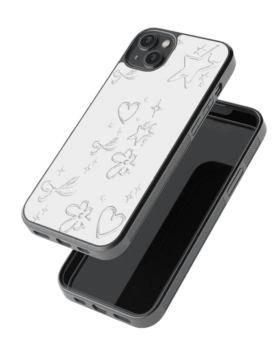Clear Glass Aesthetic Glass Case