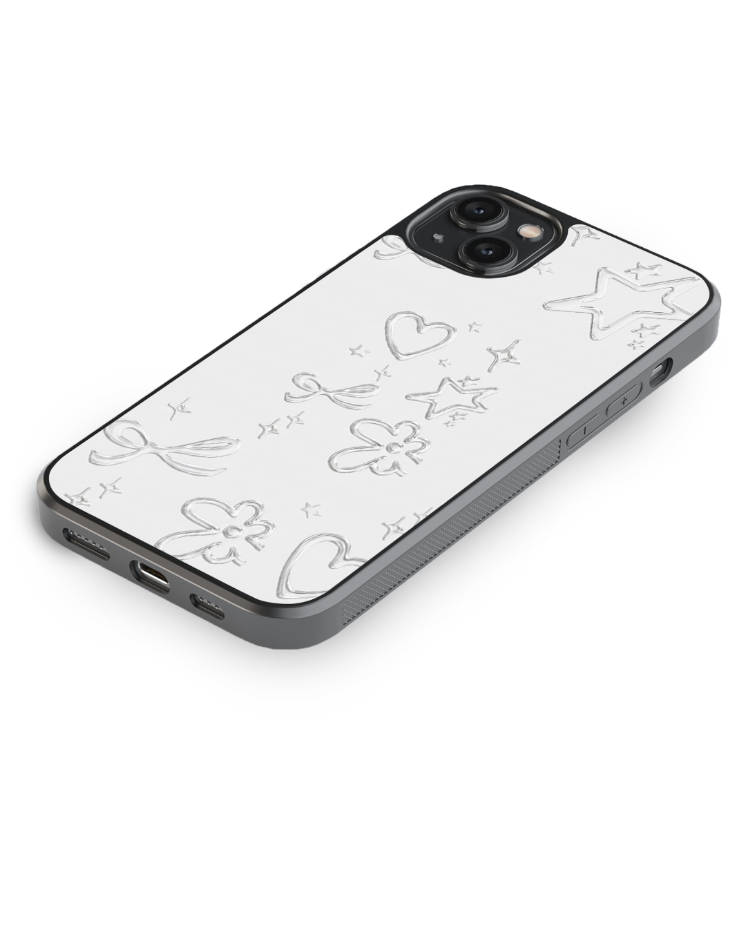 Clear Glass Aesthetic Glass Case