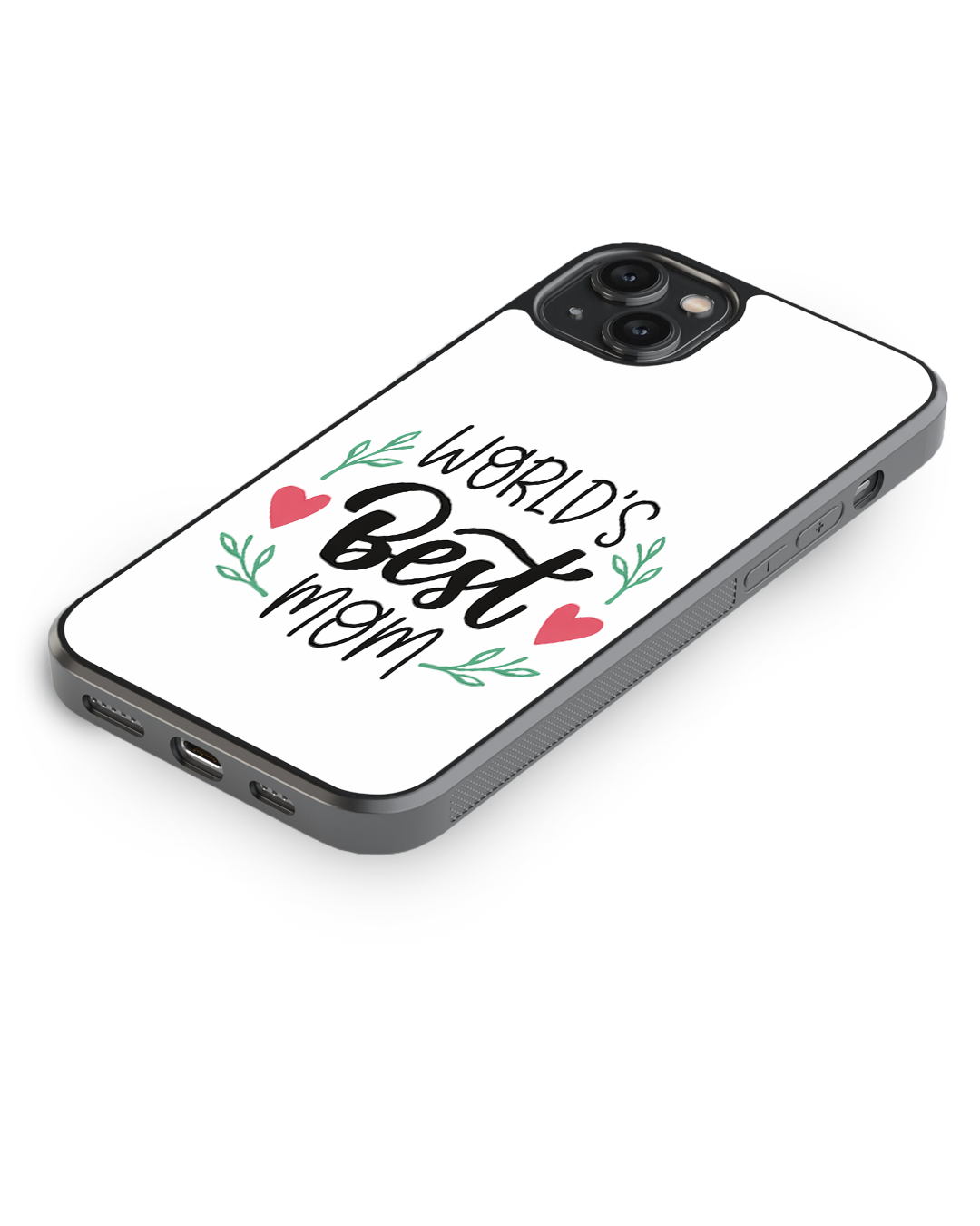 World’s Best Mom – Cute & Loving Glass Case