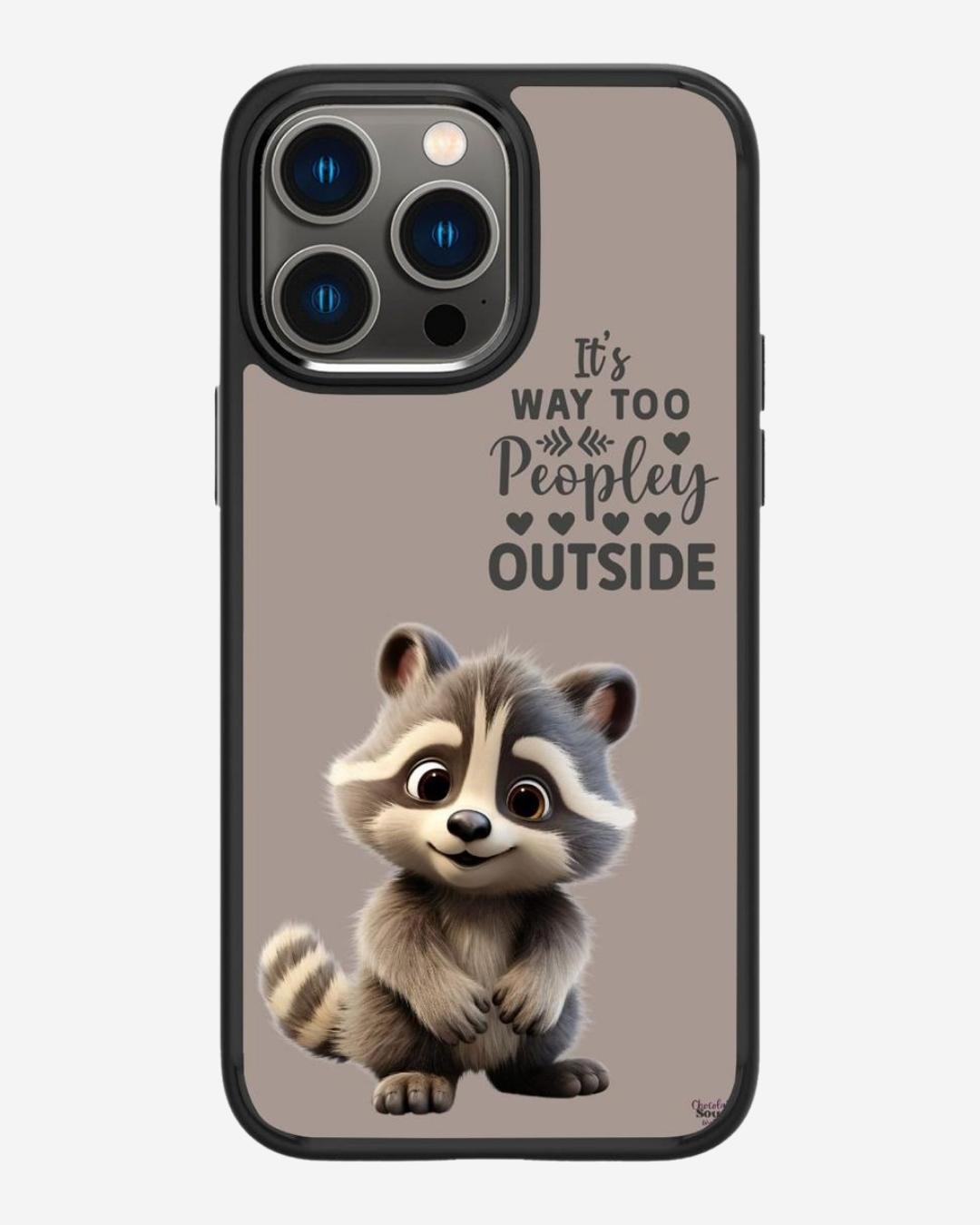AntiSocial Printed Glass Case