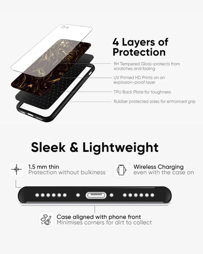 The Winner – Minimal Leopard Luxury Phone Cover Glass Case