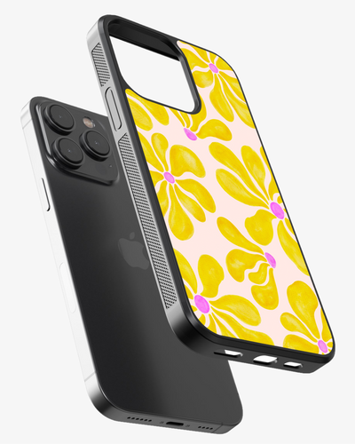 Butter Bloom Glass Case