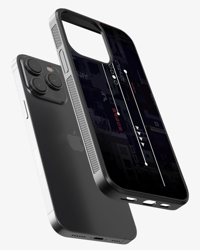 Matrix Printed Glass Case