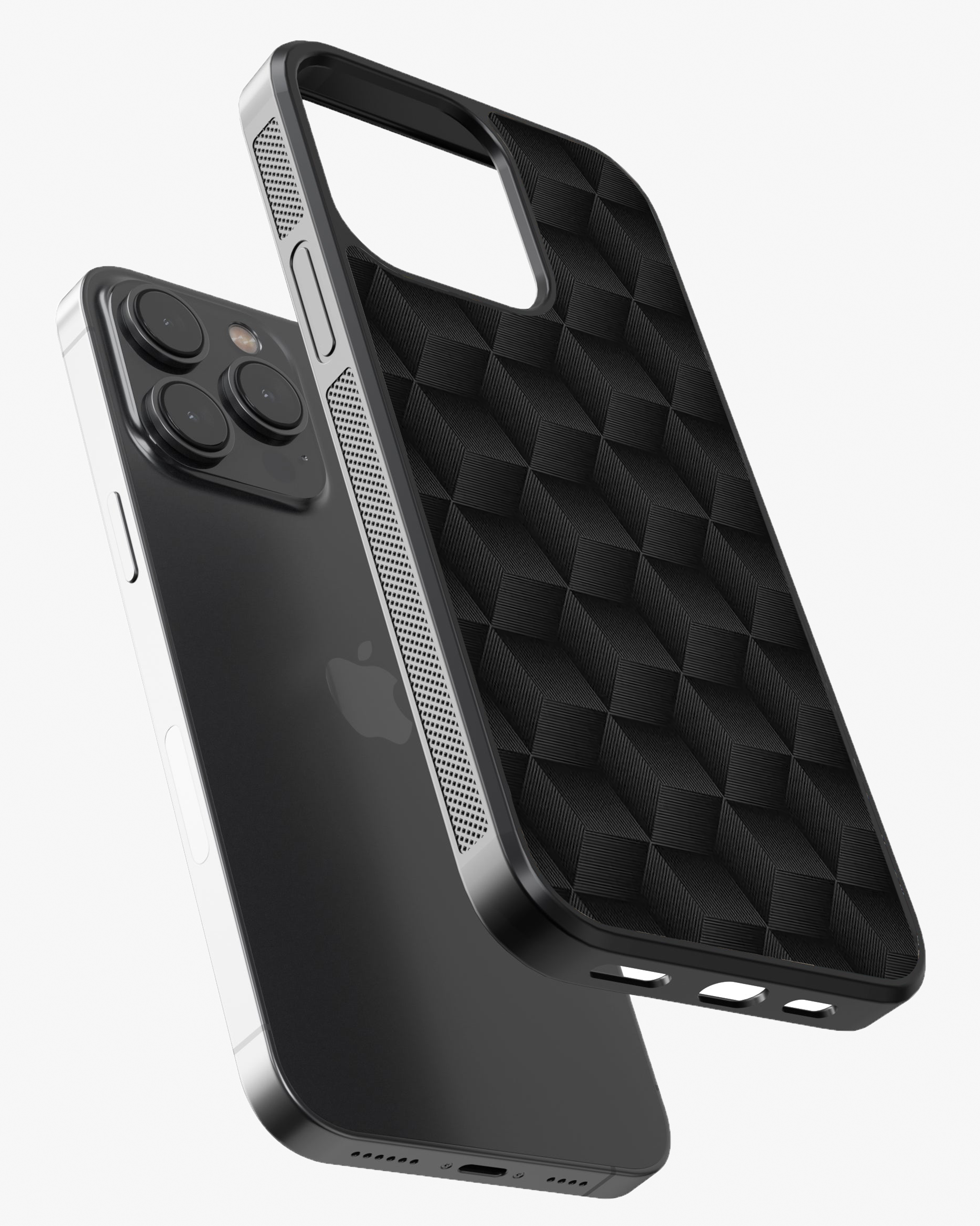 Trim Pattern Printed Glass Case
