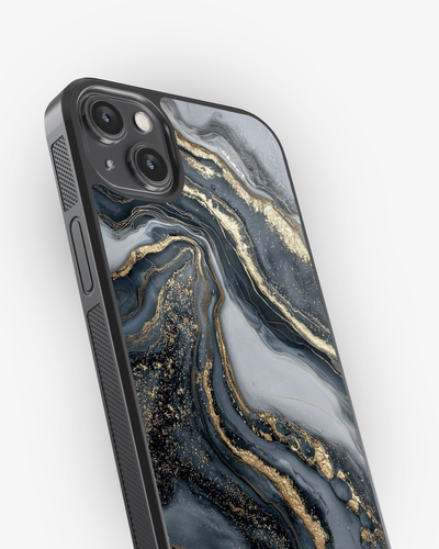 Midnight Gold Marble – Luxury Case Cover Glass Case