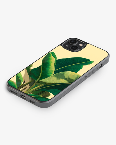 Tropical Banana Leaves – Aesthetic Botanical Premium Case Cover Glass Case