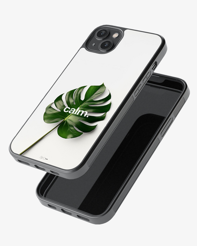 Calm Leaf – Minimal Botanical Aesthetic Premium Case Cover Glass Case