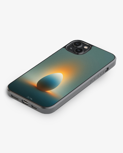 Golden Glow Egg – Minimal Abstract Aesthetic Premium Case Cover Glass Case
