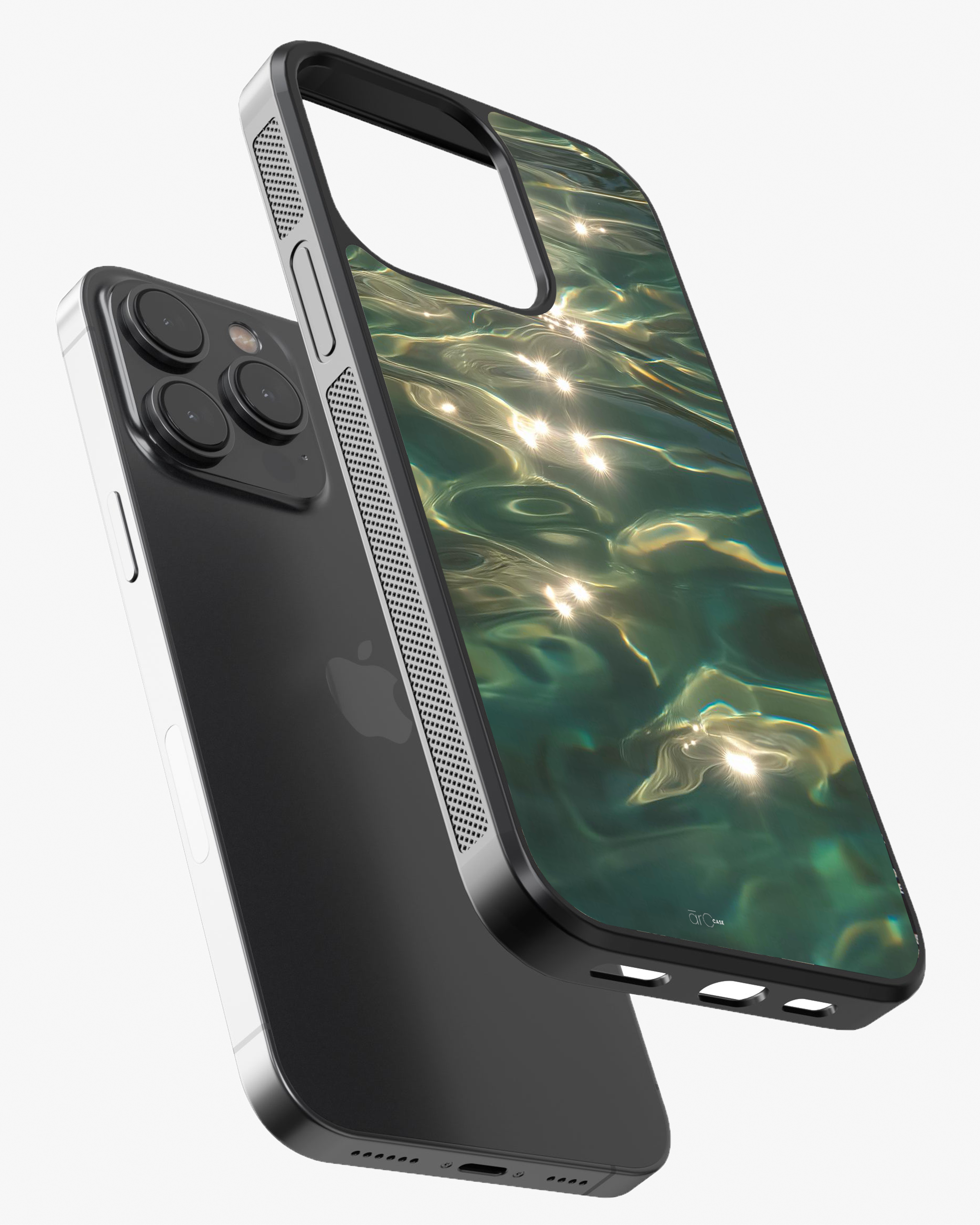 Liquid Gold – Sunlit Water Case Cover Glass Case