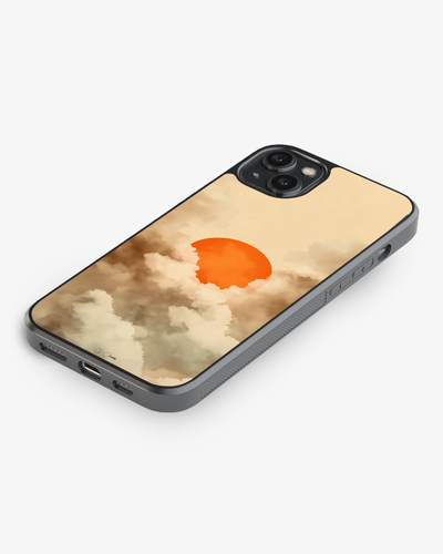 Burning Sun – Cloudscape Aesthetic Case Cover Glass Case