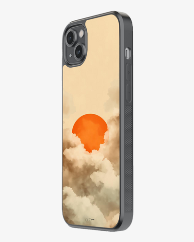 Burning Sun – Cloudscape Aesthetic Case Cover Glass Case