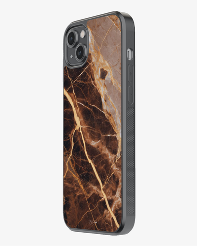 Royal Noir Marble – Gold Vein Case Cover Glass Case