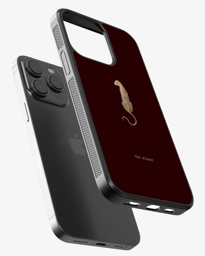 The Winner – Minimal Leopard Luxury Phone Cover Glass Case