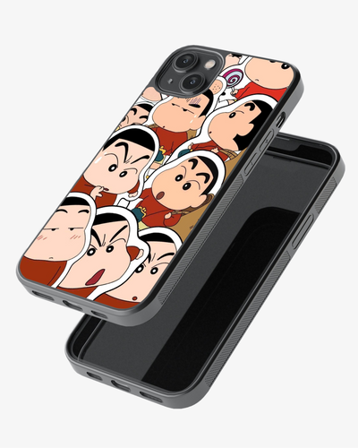 Angry Shinchan Mood Case – Funny & Savage Vibes Cover Glass Case