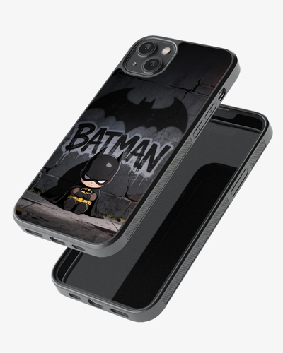 Cute Dark Knight Case – Baby Batman Vibe Cover Glass Case