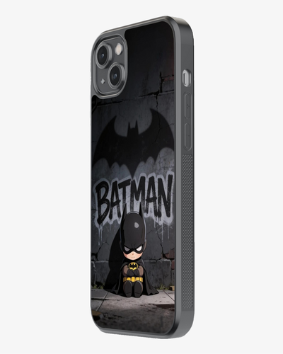 Cute Dark Knight Case – Baby Batman Vibe Cover Glass Case