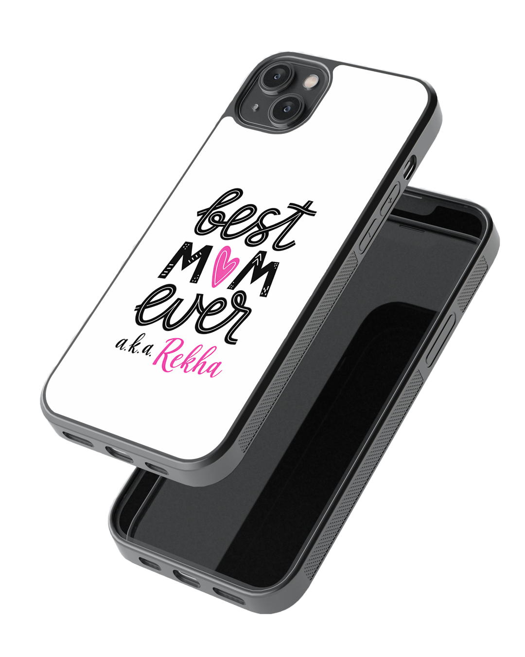Best Mom Ever – Personalized Name Glass Case