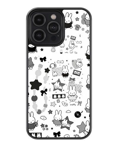 Kawaii Bunny Aesthetic Glass Case