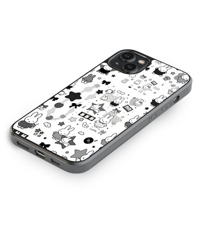 Kawaii Bunny Aesthetic Glass Case
