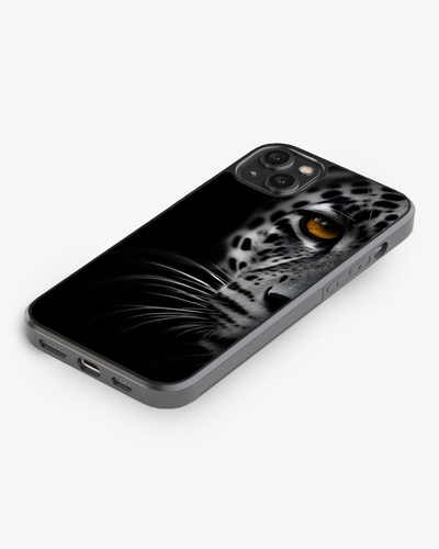 Midnight Leopard Premium Cover Glass Case