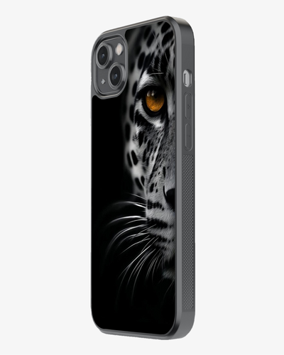 Midnight Leopard Premium Cover Glass Case