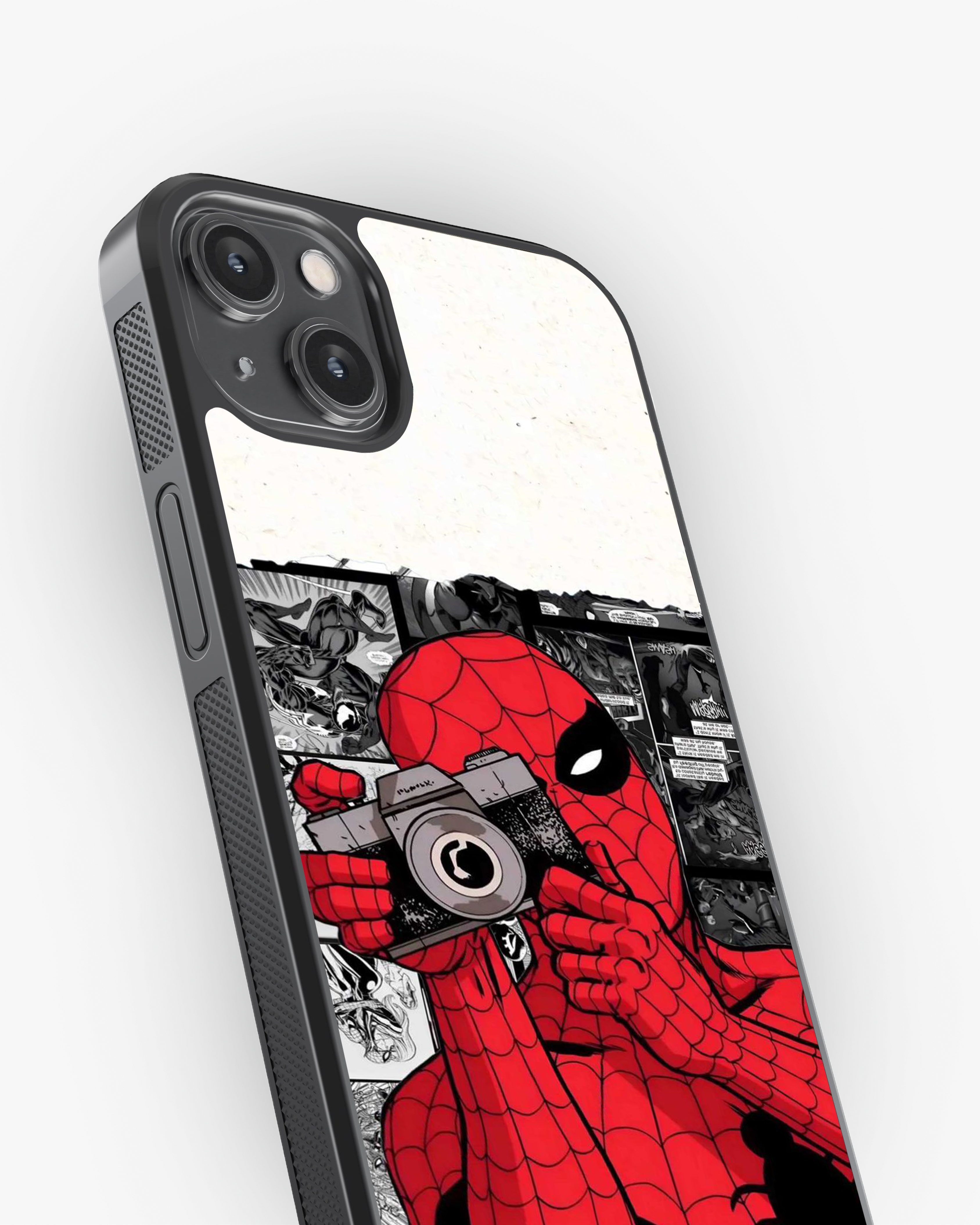 Spider-Man Comic Photography  Phone Cover Glass Case