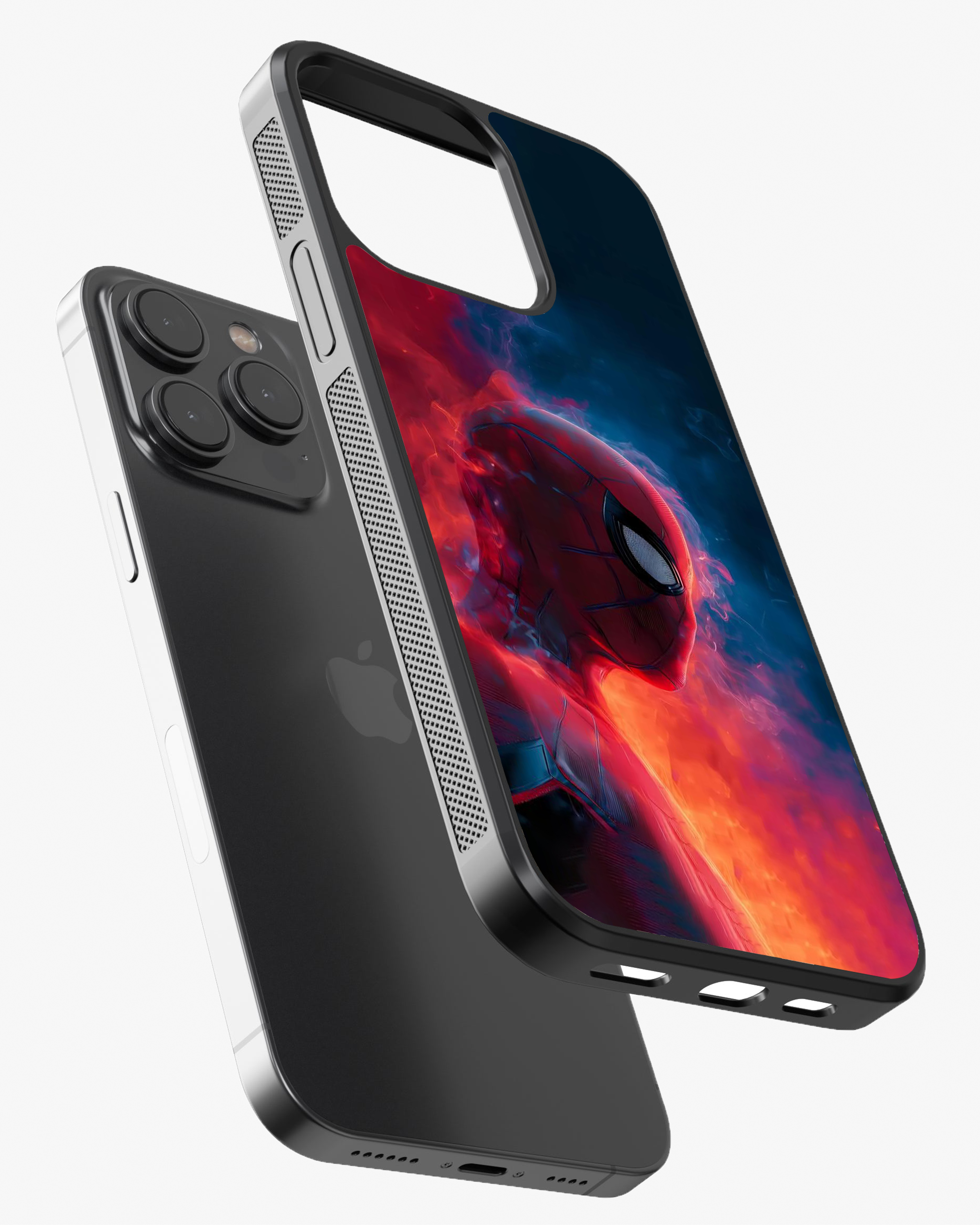 Neon Hero Flame Cover Glass Case